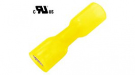 RND 465-00688 [50 шт], Blade Receptacle Yellow 6.3 x 0.8 mm Pack of 50 pieces, RND Connect