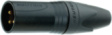 NC3MXX-B Вилка; XLR; "папа"; PIN:3; прямой; на провод; пайка; 3,5?8мм; 16А
