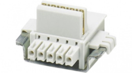 ME 22,5 TBUS 1,5/4P1S KMGY, Bus connector Polyamide, Phoenix Contact