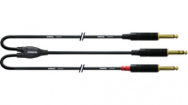CFY 1.5 VPP-LONG, Y-Adapter Cable, 1 x Jack Plug Stereo 6.3 mm, Cordial
