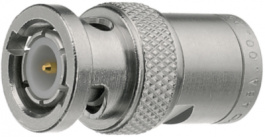 ABA.00.250.NTL, Straight Adapter, LEMO Socket - BNC Plug, 50Ohm, LEMO