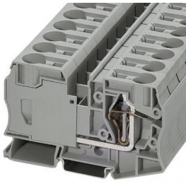 3036178, ST 35 feed-through terminal block, 2.5...35 mm2 1000 vac 125 a grey, Phoenix Contact