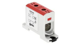 VC05-0144, Insulated Universal Connector, Screw, 1 Poles, 1kV, 245A, 6 ... 95mm², Grey / Red, OUNEVA