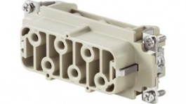 1498900000, Socket Insert, Size 6, 6 Poles, Screw, 400V, 35A, Weidmuller