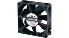 109R0824S4011, Axial Fan DC 80x80x25mm 24V 1.2m\x1a/min, Sanyo Denki