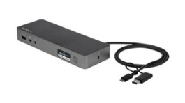 DK30C2DPPDUE, USB-A & USB-C Docking Station 3.5 mm Socket/DisplayPort/HDMI/RJ45/USB-A/USB-, StarTech