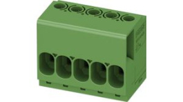 1017517, PCB Screw Terminal Block 6.35 mm, 5 Poles, Phoenix Contact