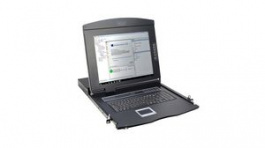 DS-72210-2GE, 17" Modular TFT Console with 8-Port KVM Switch VGA, DIGITUS