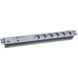 333.402, Outlet Strip, 6xF (CEE 7/3), 2 m, Bachmann