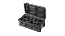 RND 600-00311, Watertight Case with Padded Dividers and Organizer, 30.16l, 574x361x225mm, Polyp, RND Lab