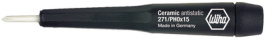 271/0-15, Screwdriver ceramic Phillips PH0, Wiha