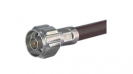 22642845, RF Connector, N-Type, Brass, Plug, Straight, 50Ohm, Crimp Terminal, Huber+Suhner