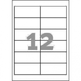 3659, Avery Zweckform 3659 Multipurpose Labels, 97 x 42.3 mm, White, Zweckform