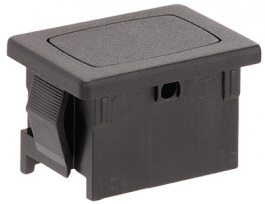 203.007.013, Аксессуары для переключателей: заглушка; Корпус: черный, Marquardt