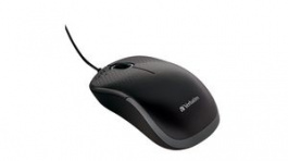 49024, Mouse 1000dpi Optical Black, Verbatim