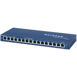 FS116GE, Switch 16x 10/100 - Desktop, NETGEAR