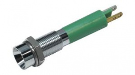 19030351, LED Indicator, Green, 6mcd, 24V, 6mm, IP67, CML INNOVATIVE TECHNOLOGIES