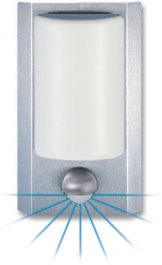 L 867 S, Light fixture with sensor outdoor max. 100 W silver, Steinel