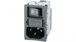 KMF1.1193.11, Power inlet with filter 10 A 250 VAC, Schurter