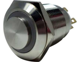 RND 210-00402, Anti-Vandal Push-Button Switch, 19 mm, IP65, RND Components