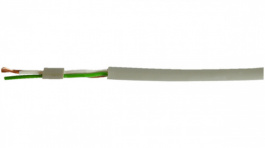 LI-YY 2X0,50 mm2 [500 м], Control cable 2 x 0.5 mm2 Unshielded Bare Copper Stranded Wire Grey, Cabloswiss