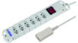 20 201236 S 9873 Outlet Strip, 6xJ (T13), 3 m