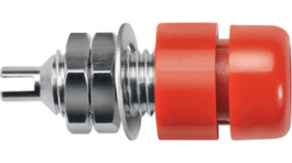 IBU 401 Ni / RT, Laboratory socket diam. 4 mm Red, Schutzinger