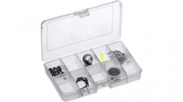 RND 550-00100, Assortment Box, 10, transparent 165 x 112 x 31 mm, Polypropylene, RND Lab