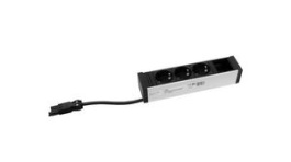 936.009, Desk Outlet with Custom Module VENID 3x DE Type F (CEE 7/3) Socket - GST18i3 Plug 200mm, Bachmann