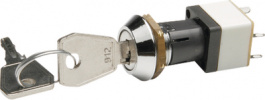 SRLM-5-R-S, Key-Operated Switch Poles2 On-Off, Lorlin