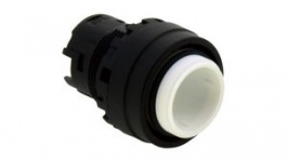 YW1L-MF00, Pushbutton Switch Actuator Bezel, Plastic, Black, Momentary Function, IDEC