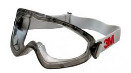 2890, Safety Goggles, 2890 Series, Clear, Polycarbonate, 3M