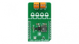 MIKROE-3037, LED Driver 4 Click White LED Array Driver Module 5V, MikroElektronika