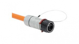 HVBI702R6AFCARDFG16L0000, Connector with Interlock, A Coded, Red, Plug, 1 Contacts, 16 ... 16mm², 120A, Amphenol