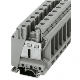 3008012, UK 35 terminal block, 0.75...35 mm2 690 vac 125 a grey, Phoenix Contact