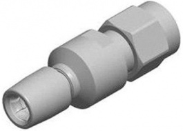 59K132-S00L5, Adapter SMB female/SMA male 50 Ohm, Rosenberger connectors