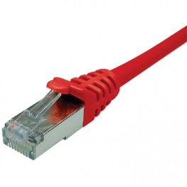 PB-SFTP6-15-X-R, Коммутационный кабель укороченный RJ45 Cat.6 SF/UTP 5 m красный, Maxxtro