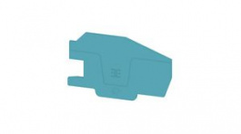 2668830000, End Plate, Blue, 75.5 x 46mm, Weidmuller