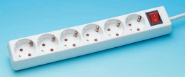 TDZ615, Outlet strip 6 x DE -, -