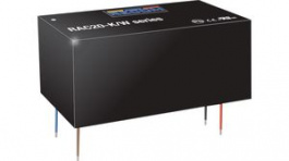 RAC20-24SK/W, Преобразователь: AC/DC; 20Вт; Uвых: 24ВDC; Iвых: 840мА; 85%; 3000В, RECOM