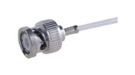 11 BNC-50-2-14/133 NH, RF Connector, BNC, Brass, Plug, Straight, 50Ohm, Crimp Terminal, Huber+Suhner