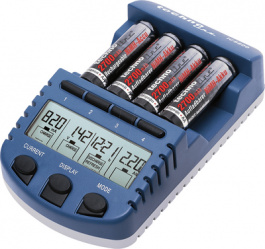 LADER BC 1000 S, Charger NiMH/NiCd 1 to 4x Cells, Vanson