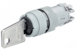 910-1401-00, Key switch Grey o 18 mm, Swisstac