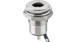 1614 16, Power jack, panel-mount, Female, 5.6 mm, Lumberg Connect