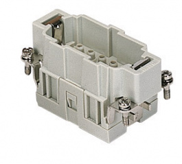 CCEM 10, CCE, 10 poles + earth, male insert, for male contacts 16A, EN 61984 (2001-11), ILME