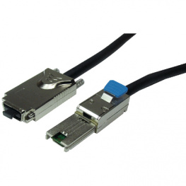 AA-80882-1, Mini SAS cable external SFF-8088-Plug SFF-8470-Plug 100 cm, Maxxtro