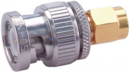 32 BNC-SMA-50-1/1-- UE, Straight Adapter, BNC Plug - SMA Plug, 50Ohm, Huber+Suhner