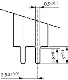 LPS 357-1 5B 0R0068, Current sense resistor 0.0068 Ω ± 5 % 3.4 W, Vitrohm
