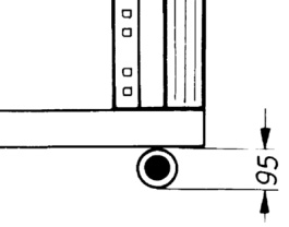 20117-024, Castor set PU=1 PAK, Schroff