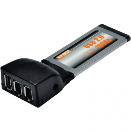 MX-16010, ExpressCard 34 mm USB 2.0, FireWire, Maxxtro